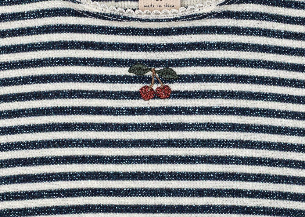 Konges Sløjd A/S JERSEY BLOUSES stripe eclipse