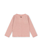 Konges Sløjd A/S JERSEY BLOUSES rose cream stripe