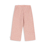 Konges Sløjd A/S JERSEY PANTS rose cream stripe