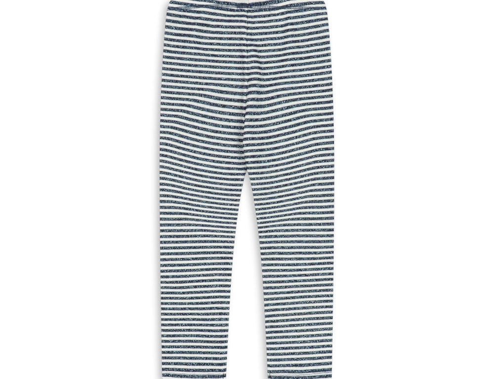 Konges Sløjd A/S JERSEY PANTS stripe eclipse