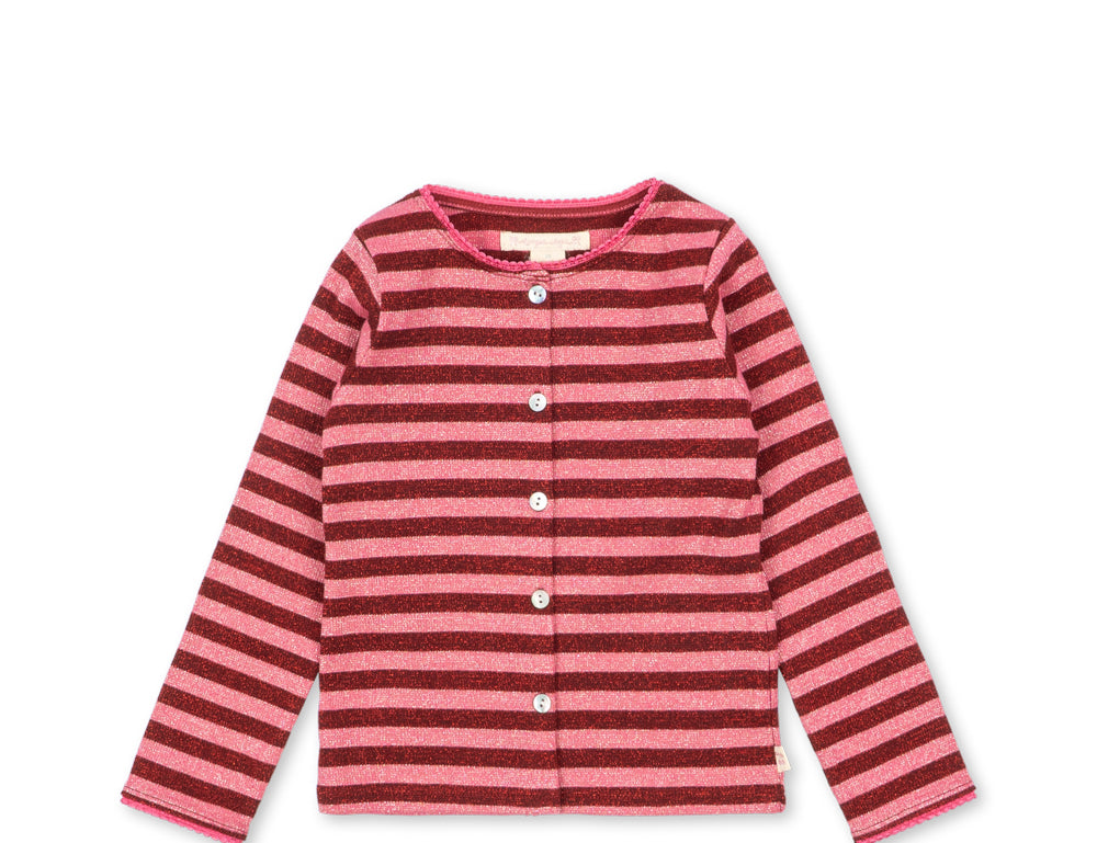 Konges Sløjd A/S JERSEY BLOUSES pinky stripe