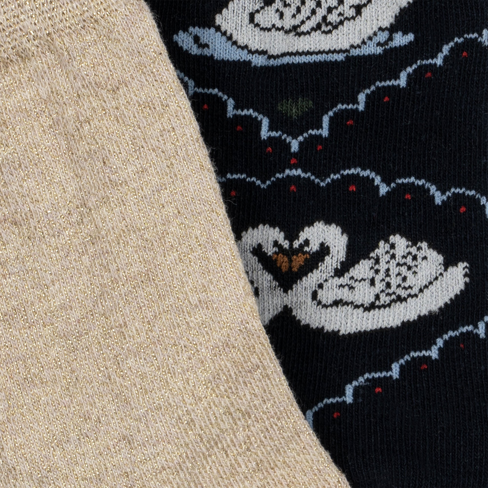 Konges Sløjd A/S SOCKS navy/off white