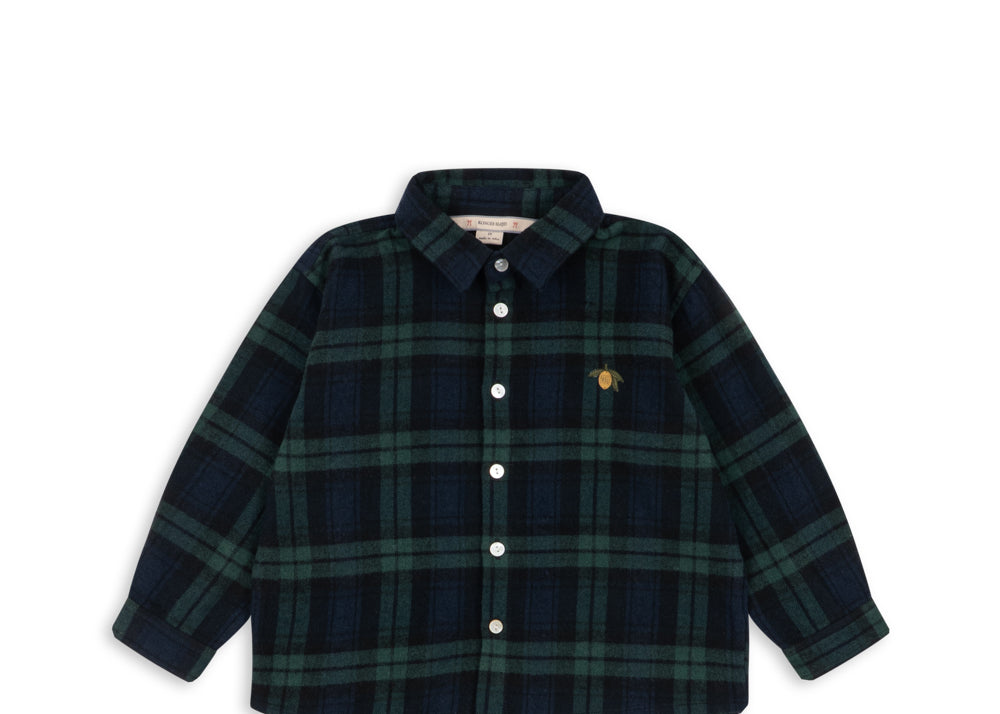 Konges Sløjd A/S WOVEN SHIRTS green check