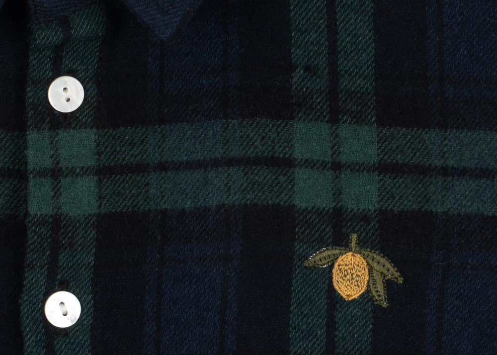 Konges Sløjd A/S WOVEN SHIRTS green check