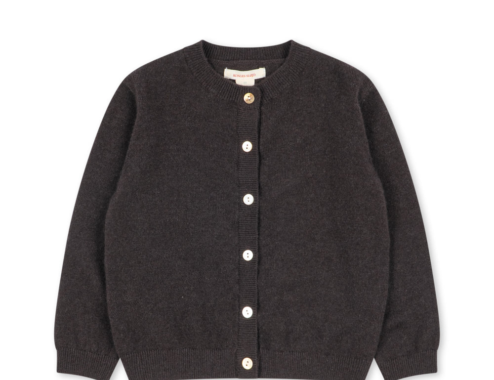 Konges Sløjd A/S KNITTED CARDIGANS chocolate brown