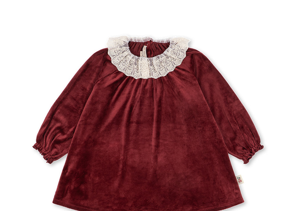 Konges Sløjd A/S JERSEY DRESSES red dahlia