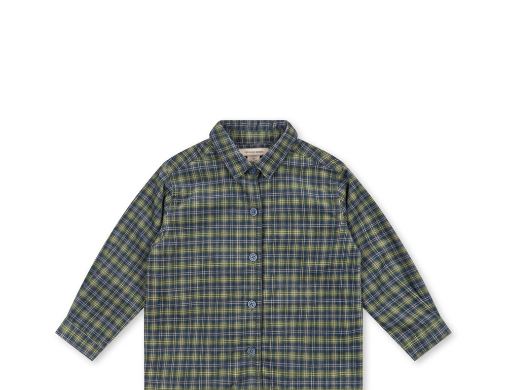Konges Sløjd A/S WOVEN SHIRTS laurel blue check