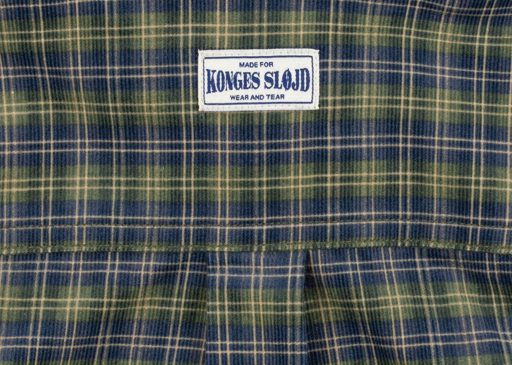 Konges Sløjd A/S WOVEN SHIRTS laurel blue check