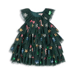 Konges Sløjd A/S WOVEN DRESSES hunter green