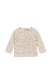 Konges Sløjd A/S Strickblusen nature