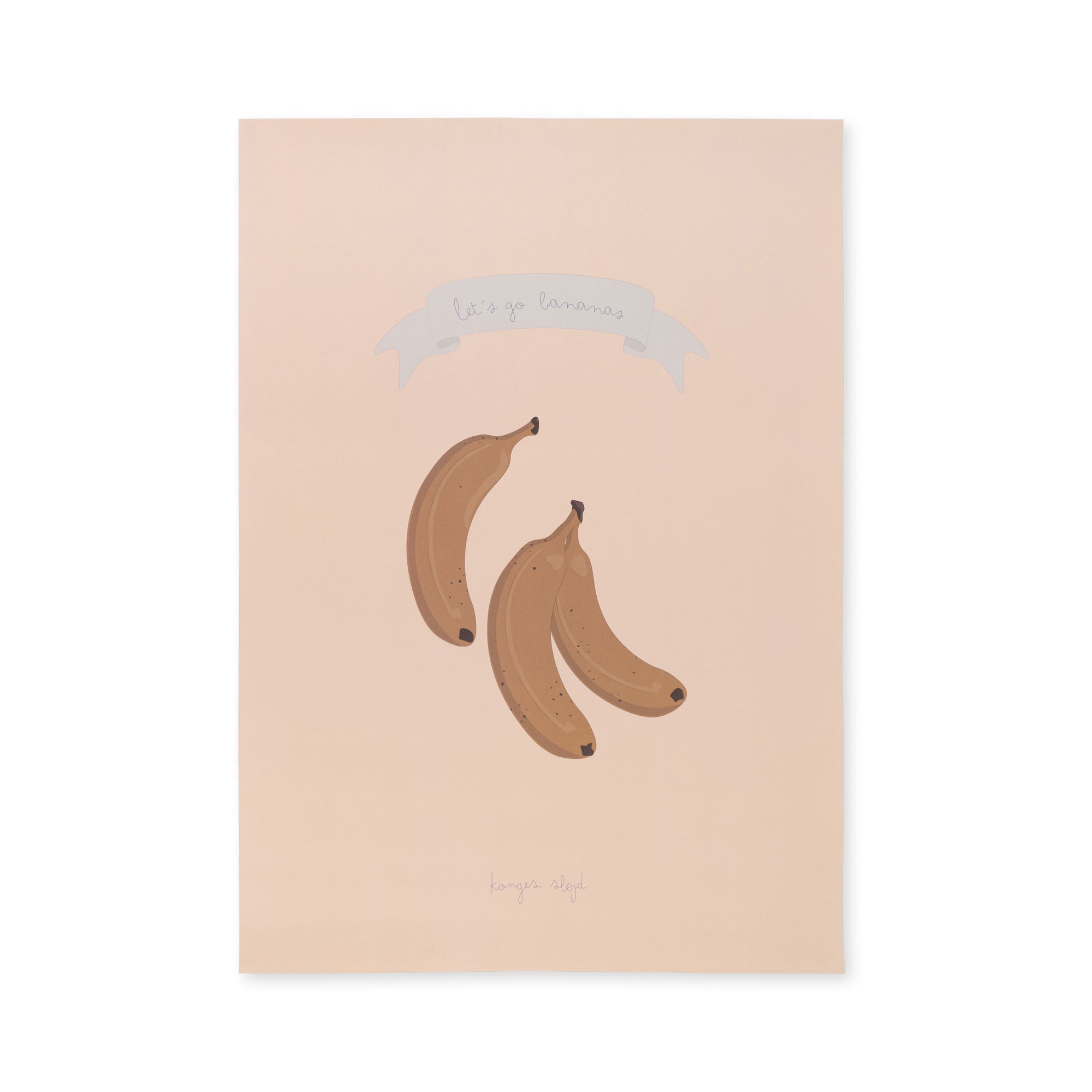Konges Sløjd A/S Dekorationen let's go bananas