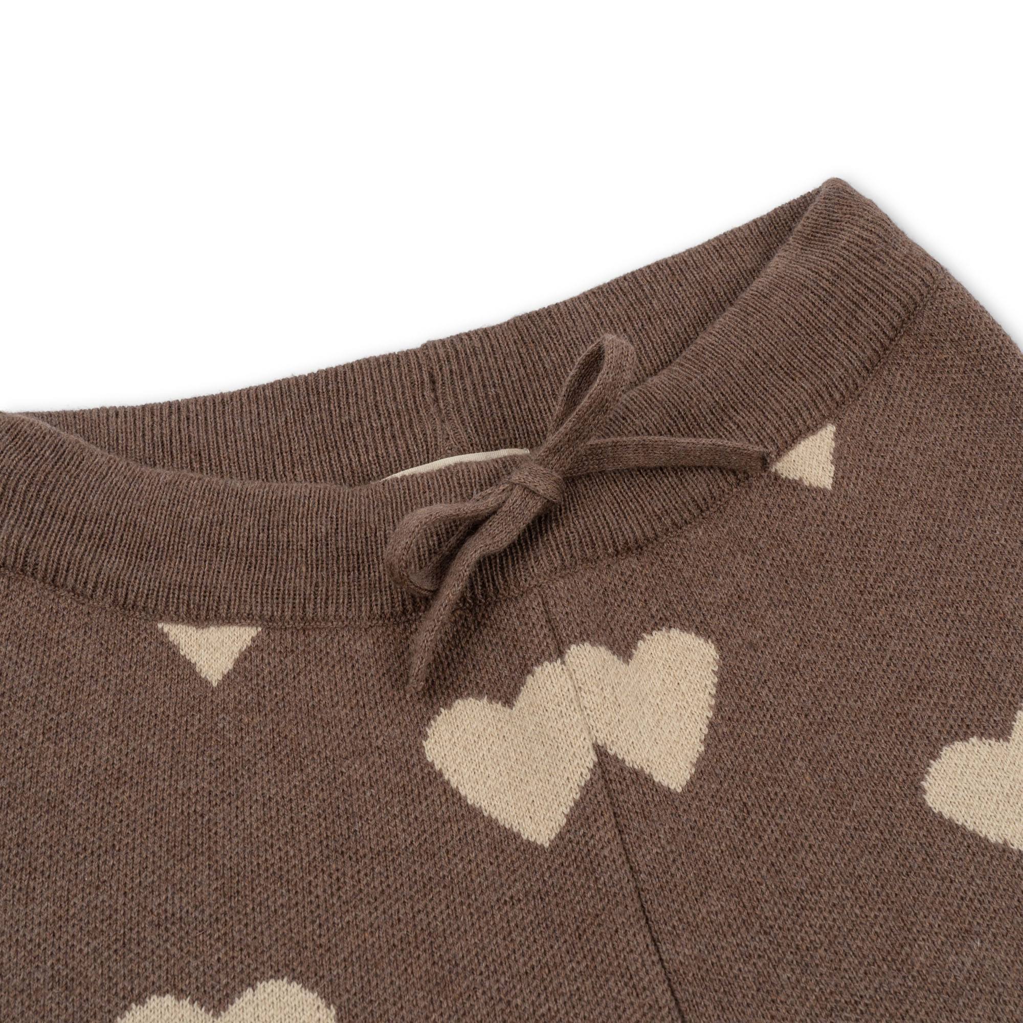 Konges Sløjd A/S Hosen - Strick bunny brown melange