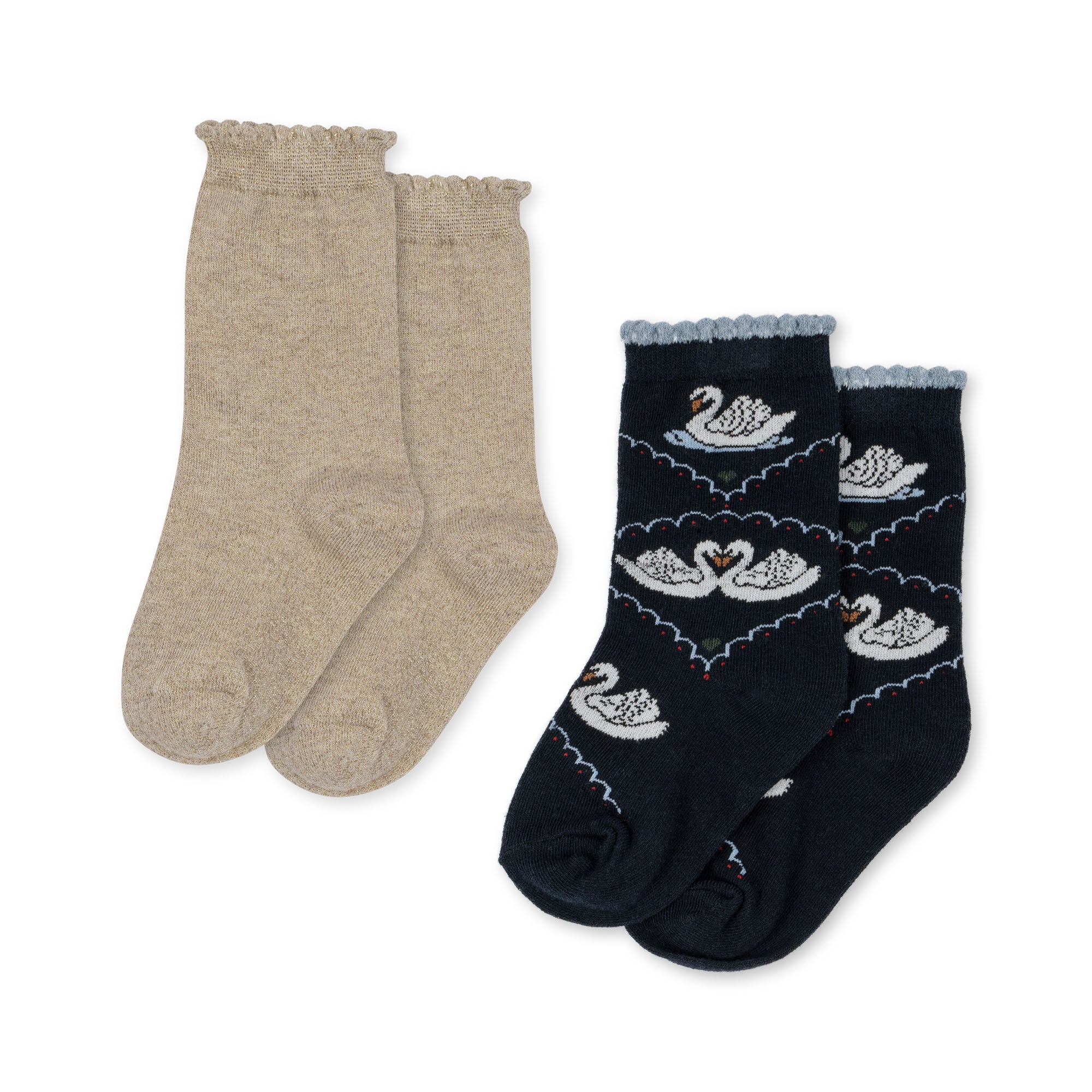 Konges Sløjd A/S Socken navy/off white
