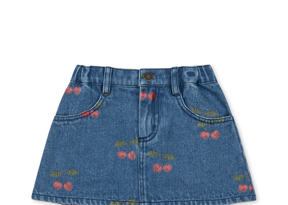 Konges Sløjd A/S WOVEN SKIRTS ma grande cerise denim