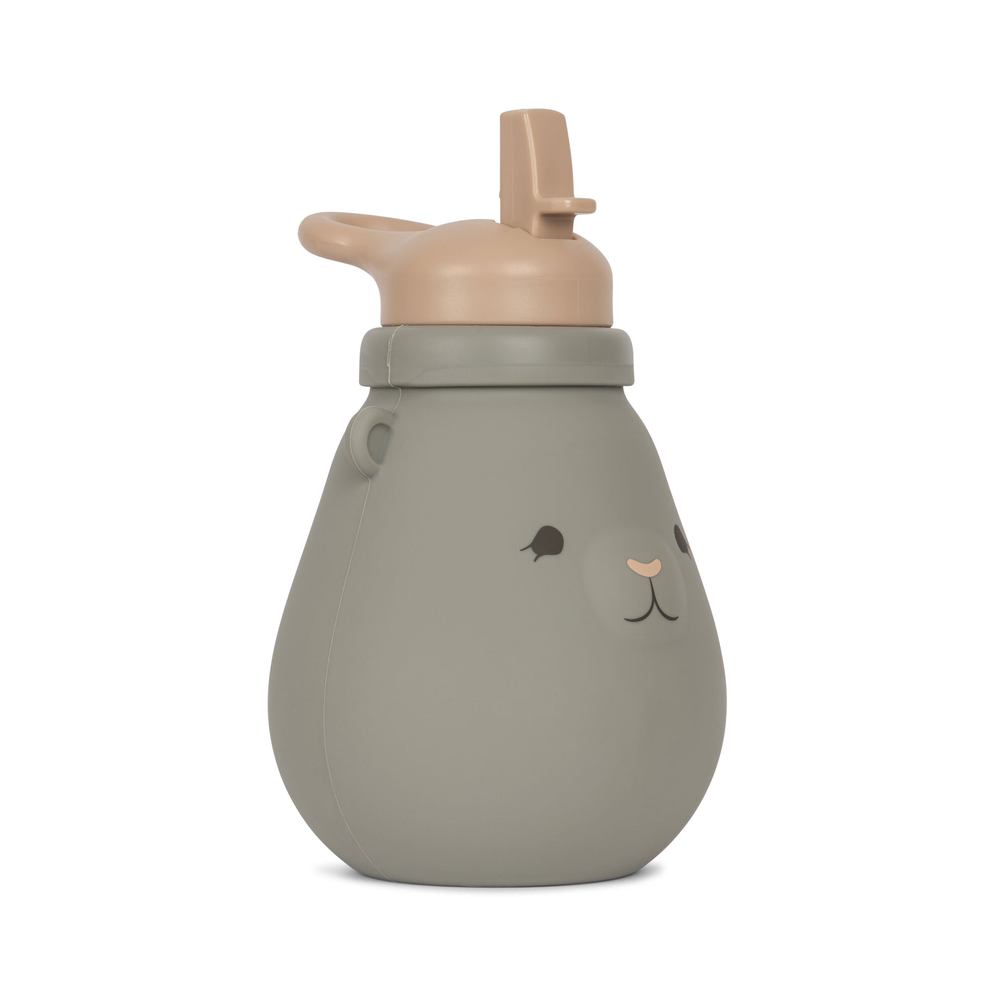 Konges Sløjd A/S SILICONE TEDDY DRINKING BOTTLE Trinkflaschen WHALE